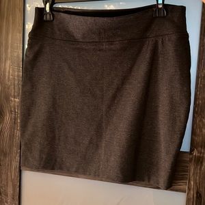 Forever 21 Grey Soft Mini Skirt - L - Excellent Condition